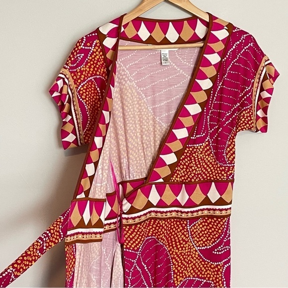 Diane Von Furstenberg Nalia Silk Jersey Wrap Dress - Picture 6 of 8